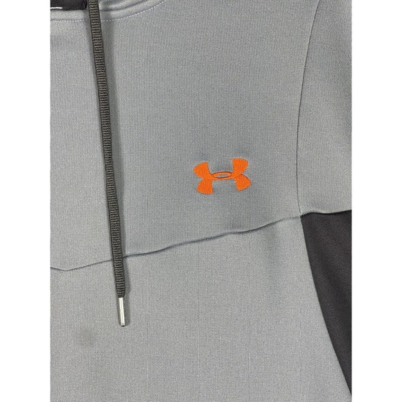 Under Armour Catalyst Loose Allseason‎ Gear Hoodie Mens L Pouch Pockets Gray - Picture 5 of 11
